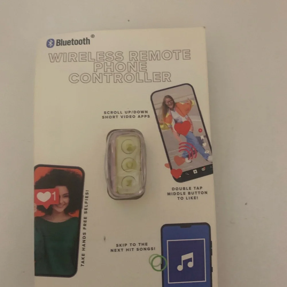 Bluetooth Wireless Remote Phone Controller